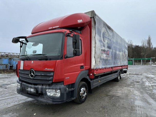 Mercedes-Benz ATEGO 1218 PLACHTA ČELO E6